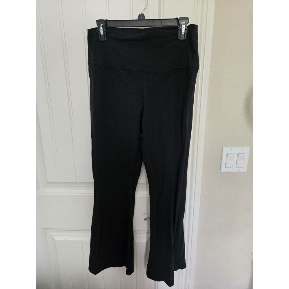 All in Motion Women’s XXL Black Flare Yoga Pants High Rise Stretch Activewear